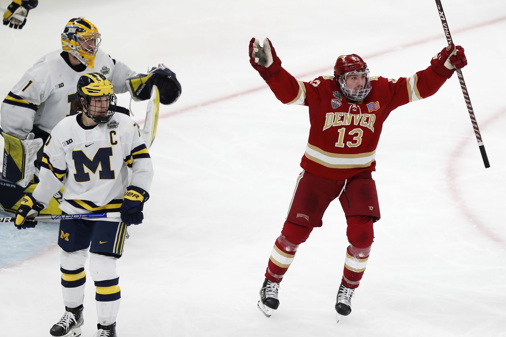NCAA Michigan Denver Hockey